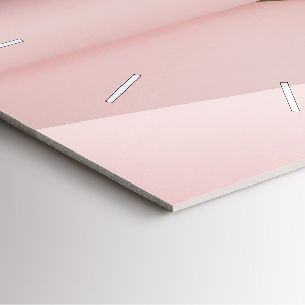 Ceas pătrat de perete din sticlă Buchet de flori de lalele