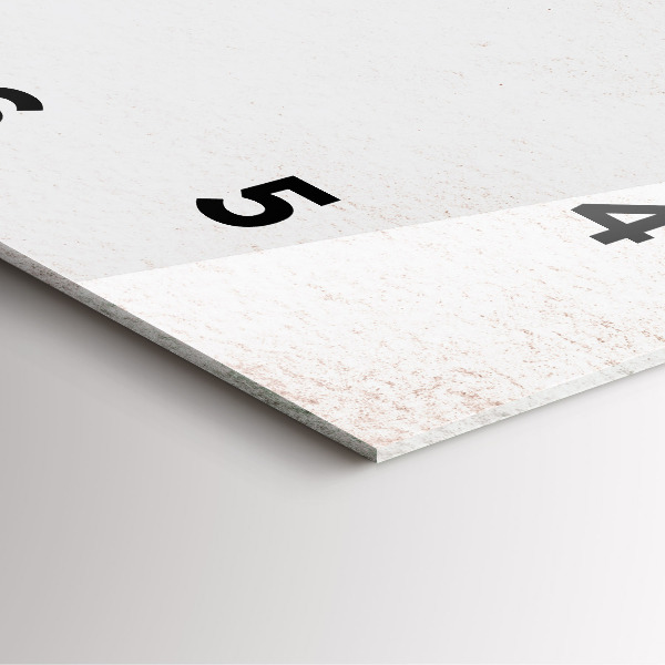 Ceas pătrat de perete din sticlă Model decorativ