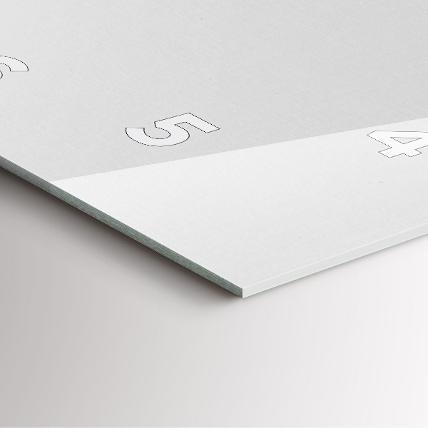 Ceas pătrat de perete din sticlă Stele pe un fundal deschis