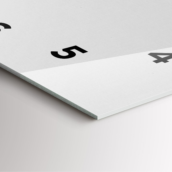 Ceas pătrat de perete din sticlă Stele pe un fundal deschis