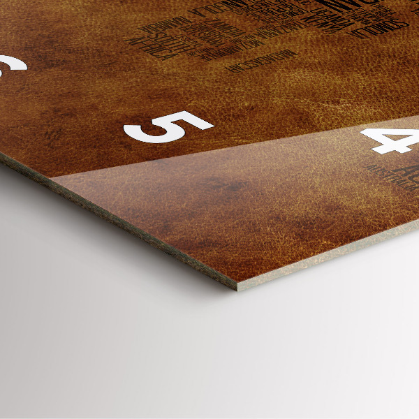 Ceas pătrat de perete din sticlă Hartă și nume de țară