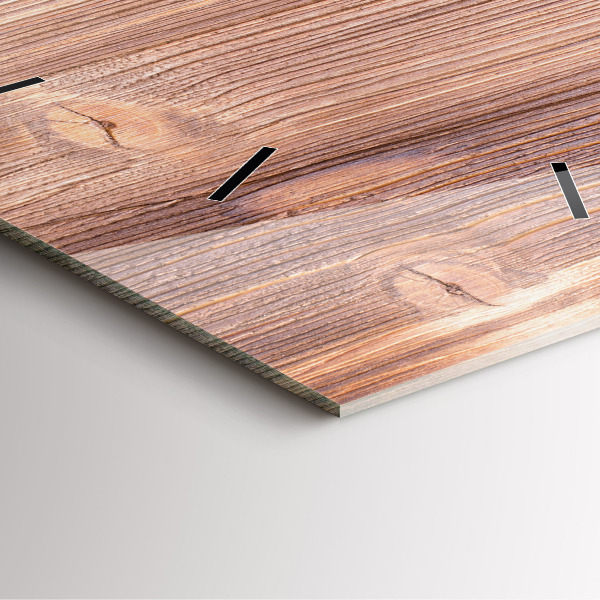 Ceas pătrat de perete din sticlă Ardei