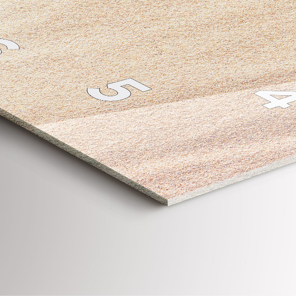 Ceas pătrat de perete din sticlă Accesorii de vacanta