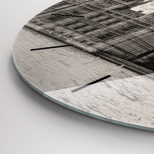 Ceas rotund de perete din sticlă Londra Big Ben