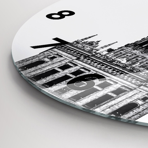 Ceas rotund de perete din sticlă Palatul Culturii și Științei