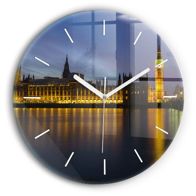 Ceas rotund de perete din sticlă Palatul Winchester Londra