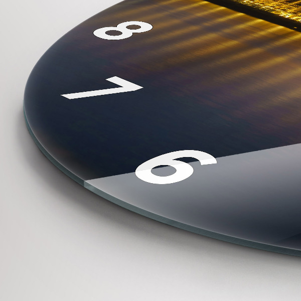 Ceas rotund de perete din sticlă Palatul Winchester Londra