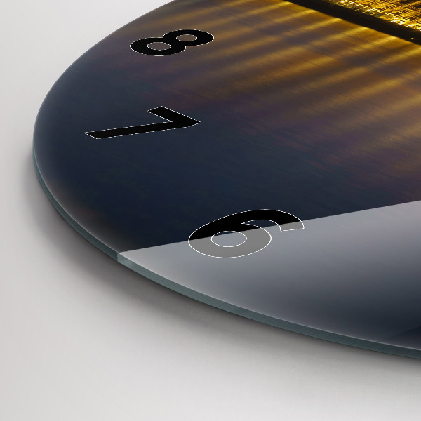 Ceas rotund de perete din sticlă Palatul Winchester Londra