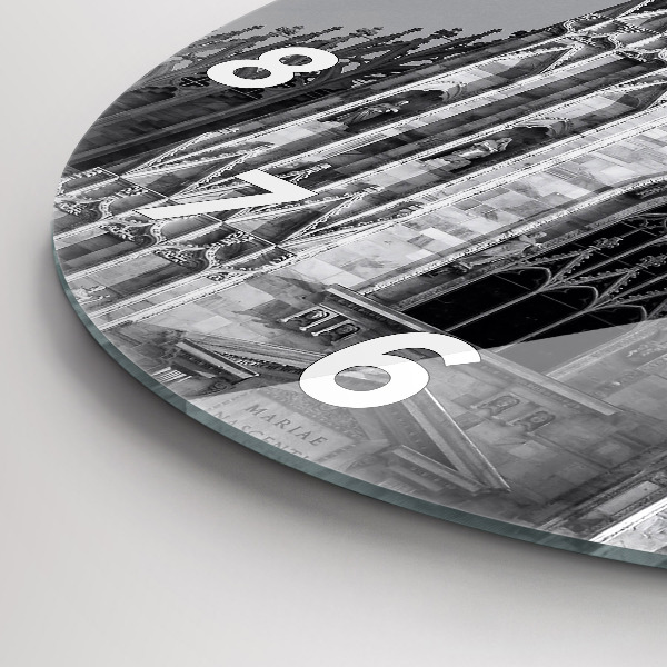 Ceas rotund de perete din sticlă Catedrala Duomo di Milano