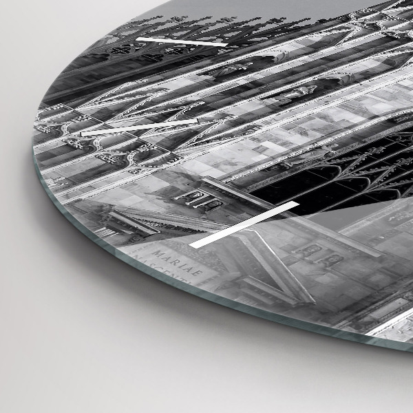 Ceas rotund de perete din sticlă Catedrala Duomo di Milano