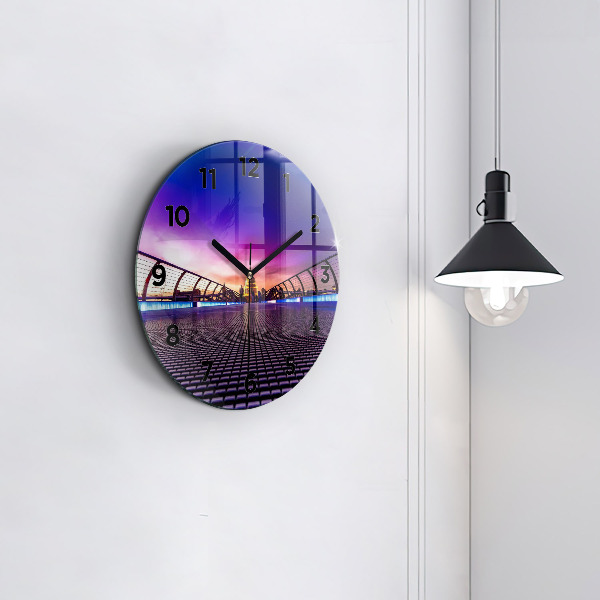 Ceas rotund de perete din sticlă Catedrala Sf. Paul