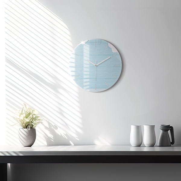 Ceas rotund de perete din sticlă Tabla pentru copii