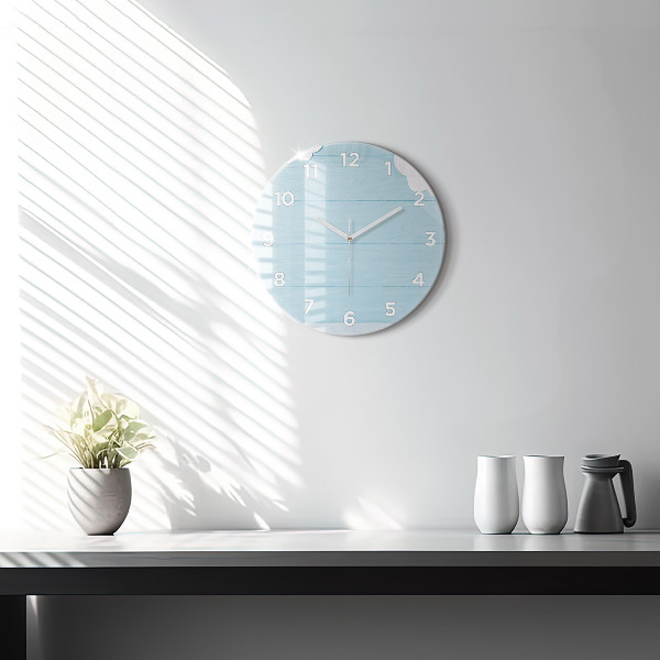 Ceas rotund de perete din sticlă Tabla pentru copii