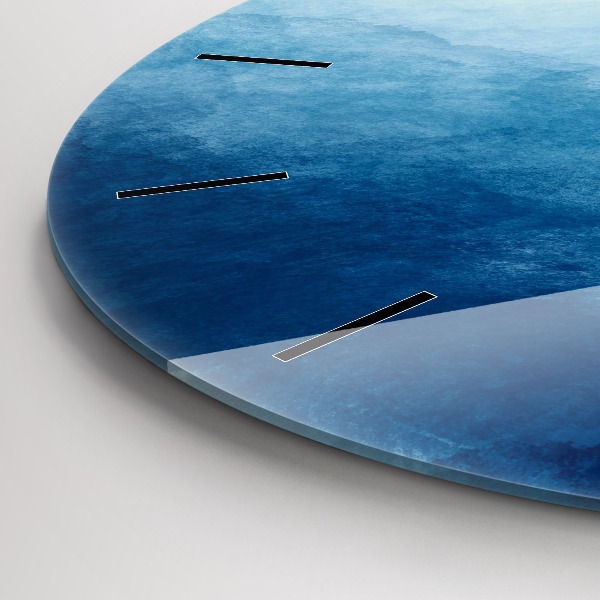 Ceas rotund de perete din sticlă Captarea apei