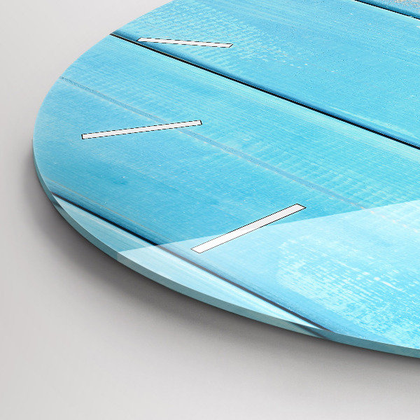 Ceas rotund de perete din sticlă Accesorii și plăci de plajă