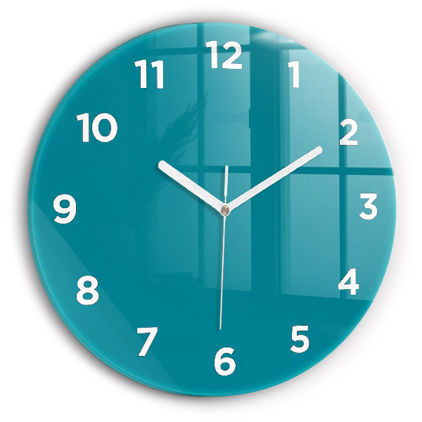 Ceas rotund de perete din sticlă Maritim