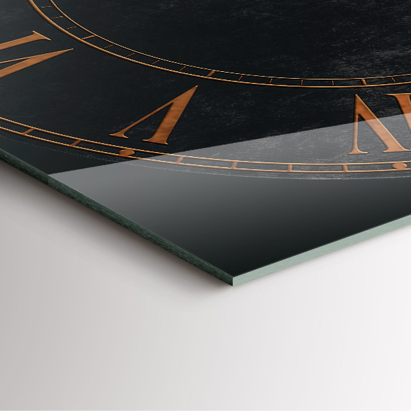 Ceas din sticlă pătrat Staré římské číslice