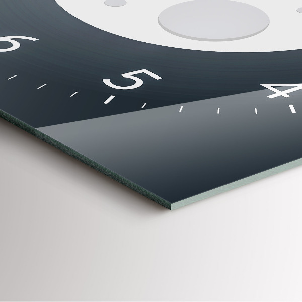 Ceas din sticlă pătrat Úplněk